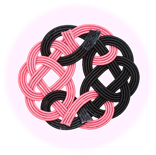 「あじさい結び」の作り方６