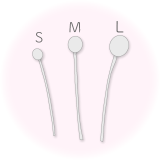 ３サイズのしべ