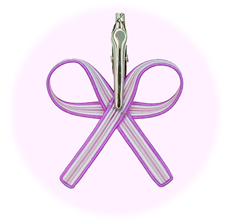 リボンの輪の作り方